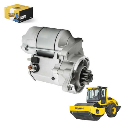 12V 9T Starter Motor 05741402 for Bomag BW12 Tandem Vibratory Roller from MyMROmarts