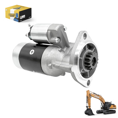 Starter Motor VV12913677011 For Case IH CX50B Excavator w/ Yanmar 4TNV88 Diesel Engine - Electrical Parts > Starter Motor from MyMROmarts