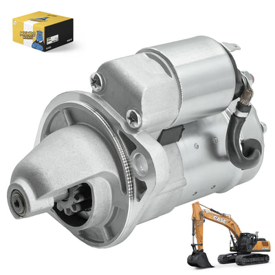 Starter Motor VV12924277010 for Case CX27B CX31B CX36B Excavators w/ Yanmar 3TNV82 3TNV88 Diesel Engines - Electrical Parts > Starter Motor from MyMROmarts