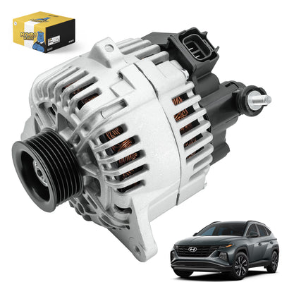 Alternator AVA0066 11188 Fits Hyundai 2005-2010 Sonata, Santa Fe, Tiburon, Tucson with Engine V6 2.7L - Electrical Parts > Alternator from MyMROmarts