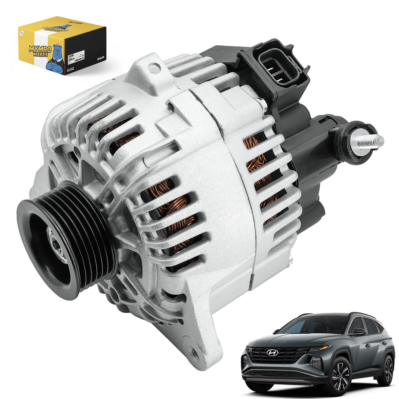 Load image into Gallery viewer, Alternator AVA0066 11188 Fits Hyundai 2005-2010 Sonata, Santa Fe, Tiburon, Tucson with Engine V6 2.7L - Electrical Parts > Alternator from MyMROmarts
