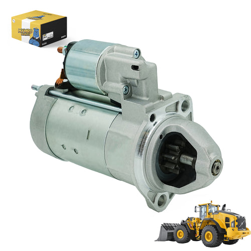 Starter Motor 2908534 for Volvo L20B L20F L25B L25F L30 L30B L32 L32B ZL402C ZL502C Wheel Loaders from MyMROmarts