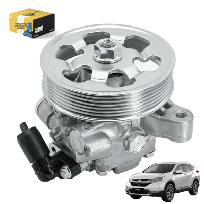 Power Steering Pump with Pulley Power Assist Pump 21-5456 56110-RNA-A01 55-5822 36-215668 Fit for 2006-2011 Honda Civic 1.8L L4 from MyMROmarts