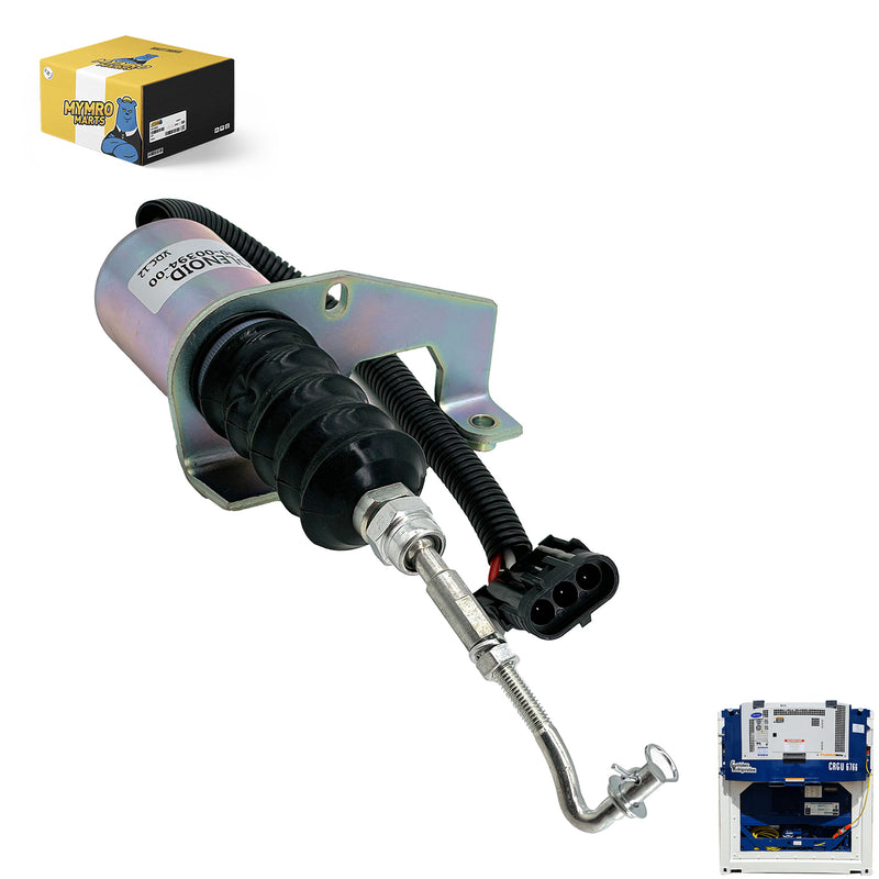 Load image into Gallery viewer, 12V Fuel Shutoff Solenoid 30-00394-00 for Deutz Engine F3L912W Carrier 69GL15-114 69GL15-134 from MyMROmarts
