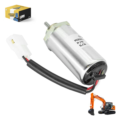 Fuel Shutoff Solenoid 8973295680 for Hitachi EX27U EX35 EX50U EX55 ZX55UR Excavators - Electrical Parts > Solenoid Valve > Shut Off Solenoid from MyMROmarts