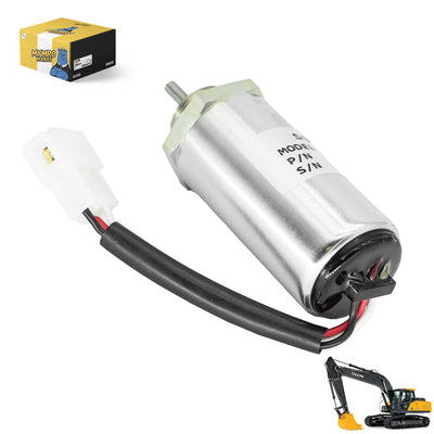 Fuel Shutoff Solenoid 8973295680 for John Deere 27C 27ZTS 35C 35ZTS 50C 50ZTS Excavators - Electrical Parts > Solenoid Valve > Shut Off Solenoid from MyMROmarts