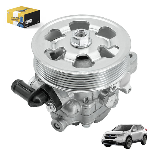 Power Steering Pump with Pulley 21-5341 56110-RAA-A01 990-0656 56100-RAA-A01RM 56110-PND-003 96-5341 Compatible with Honda Accord EX/LX L4 2.4L 2003-2007 from MyMROmarts