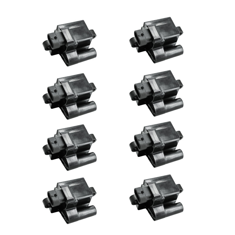 Cargue la imagen en el visor de la galería, Set of 8 Ignition Coils Pack UF271 C1208 D581 for 4.8L 5.3L 6.0L For Chevy Avalanche Silverado Tahoe GMC Sierra Yukon 1500 2500 3500 Hummer H2 Cadillac Escalade V8 - Electrical Parts &gt; Other Electrical Parts &gt; Solenoid Valve Coil from MyMROmarts
