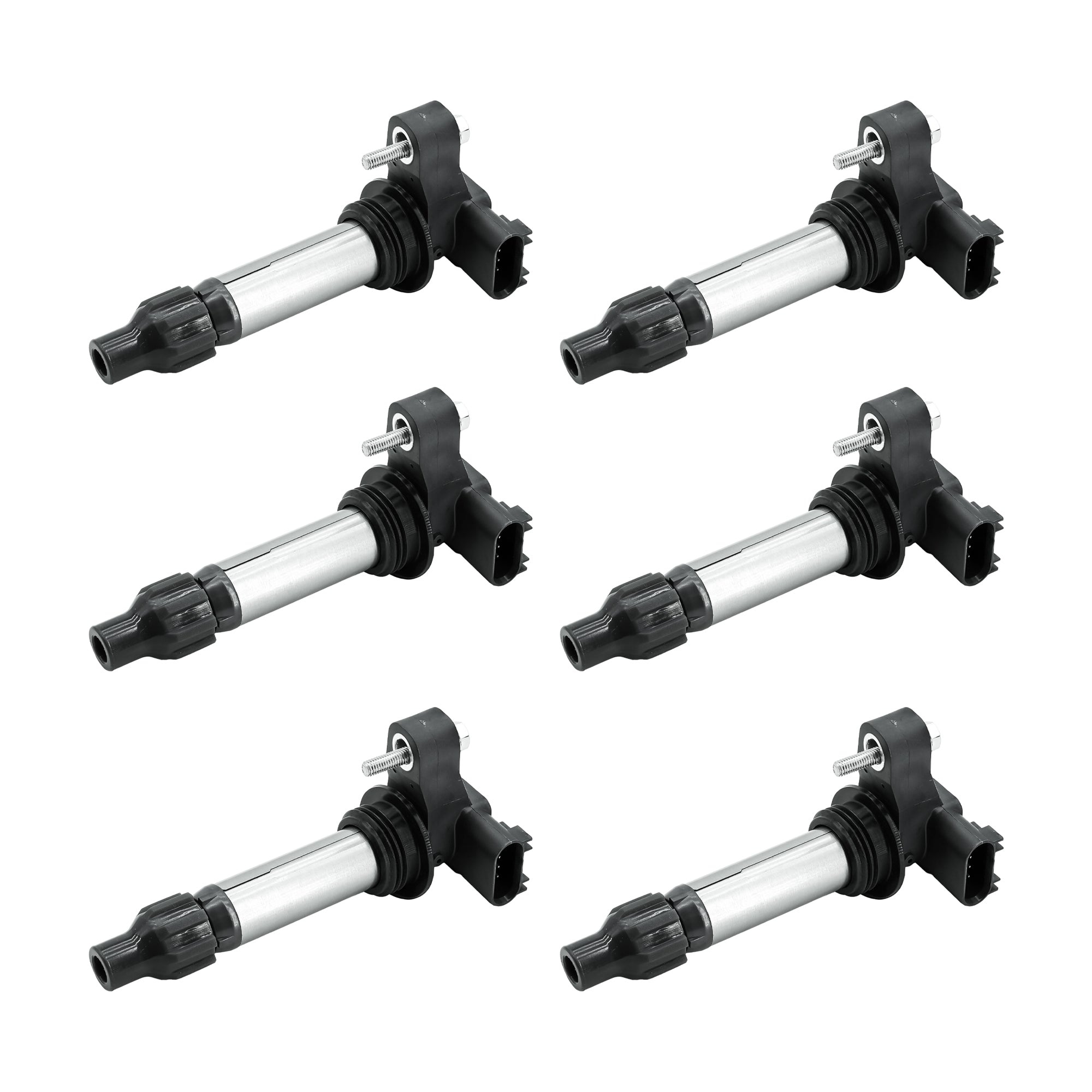 Mostmotor 6-Pack Ignition Coils – Direct Fit For Chevy Impala/Equinox, GMC Acadia/Canyon, Cadillac & Buick (12V)