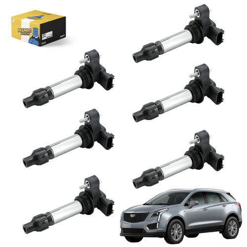 Set of 6 Ignition Coil Pack UF569 C1555 D515C GN10494 For Cadillac Sedan ATS CTS SRX STS XTS with 3.0L/3.6L V6 - Electrical Parts > Other Electrical Parts > Solenoid Valve Coil from MyMROmarts