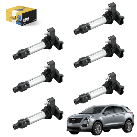 Set of 6 Ignition Coil Pack UF569 C1555 D515C GN10494 For Cadillac Sedan ATS CTS SRX STS XTS with 3.0L/3.6L V6 - Electrical Parts > Other Electrical Parts > Solenoid Valve Coil from MyMROmarts