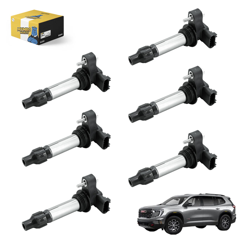 Load image into Gallery viewer, Set of 6 Ignition Coil Pack UF569 C1555 D515C GN10494 For GMC Acadia Limited Terrain Canyon with 3.0L/3.6L V6 - Electrical Parts &gt; Other Electrical Parts &gt; Solenoid Valve Coil from MyMROmarts
