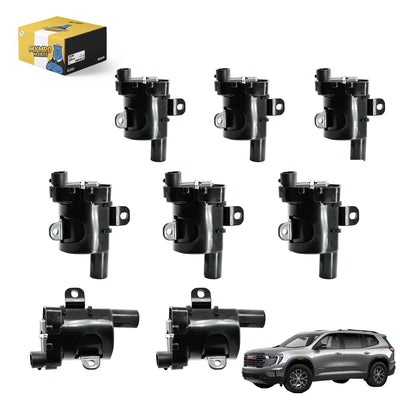 Set of 8 Round Ignition Coil Pack UF262 D585 For GMC Envoy XL/XUV Savana 1500/2500/3500 Sierra 1500/2500 with Engine V8 4.8L/5.3L/6.0L/6.6L/8.1L - Electrical Parts > Other Electrical Parts > Solenoid Valve Coil from MyMROmarts