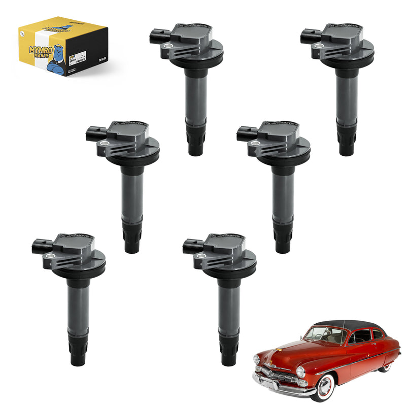 Load image into Gallery viewer, Set of 6 Ignition Coil UF553 DG520 For Mercury 2008–2009 Full-Size Sedan Sable with Engine 3.5L - Electrical Parts &gt; Other Electrical Parts &gt; Solenoid Valve Coil from MyMROmarts
