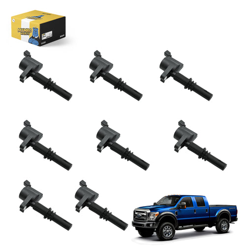 Set of 8 Straight Boot Ignition Coil Pack DG511 C1541 FD508 Compatible with Ford Explorer Expedition F150 F250 F350 F450 F550 - Electrical Parts > Other Electrical Parts > Solenoid Valve Coil from MyMROmarts