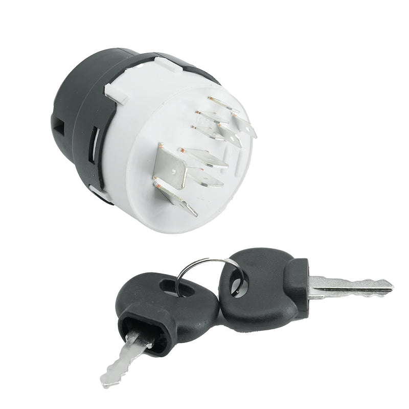 Load image into Gallery viewer, Ignition Switch With 2 Keys 85804674 for New Holland 555E 575E 655E 675E B110 B110B B115 B115B B90B B95 B95B from MyMROmarts
