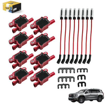 8PCS Ignition Coil UF413 & 8PCS 8mm Spark Plug Wires 748UU For GMC Canyon Sierra 1500 Sierra 3500HD Envoy Tahoe Trailblazer Yukon - Electrical Parts > Other Electrical Parts > Solenoid Valve Coil from MyMROmarts
