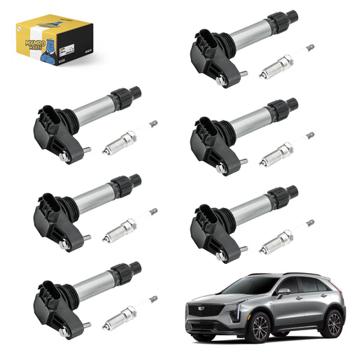 6PCS Ignition Coil UF569 & 6PCS Double Iridium Spark Plug 12622561 For Cadillac Sedan ATS CTS STS XTS SUV SRX with V6 3.6L/3.0L - Electrical Parts > Other Electrical Parts > Solenoid Valve Coil from MyMROmarts