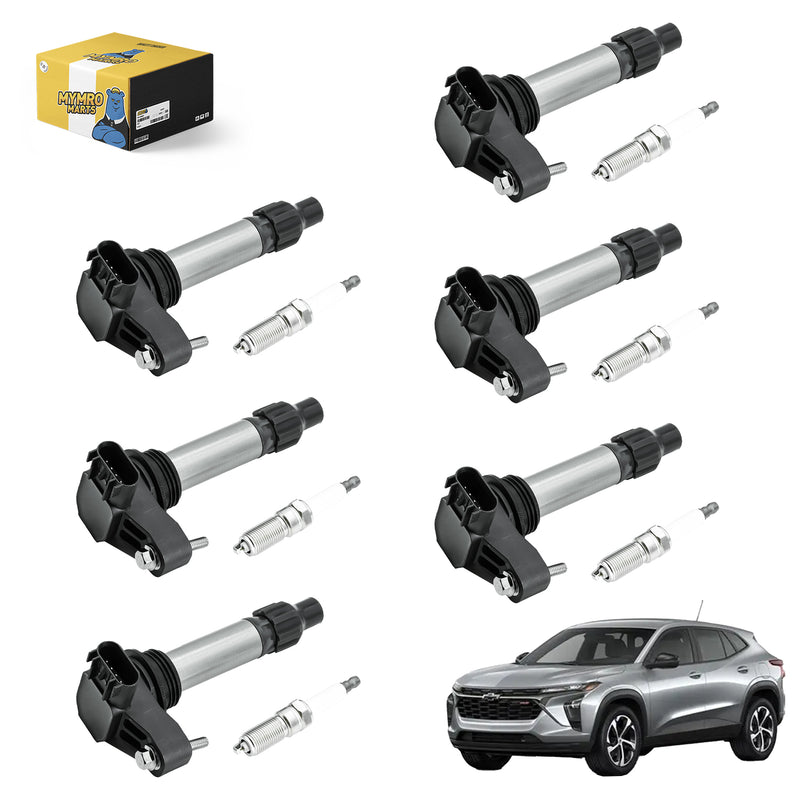 Load image into Gallery viewer, 6PCS Ignition Coil UF569 &amp; 6PCS Double Iridium Spark Plug 12622561 For Chevrolet Camaro Caprice Impala Malibu Equinox Traverse Colorado with V6 3.0L/3.6L - Electrical Parts &gt; Other Electrical Parts &gt; Solenoid Valve Coil from MyMROmarts
