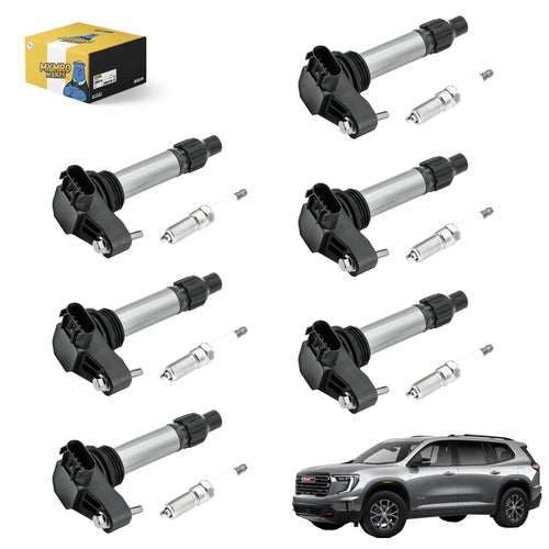 6PCS Ignition Coil UF569 & 6PCS Double Iridium Spark Plug 12622561 For GMC SUV Acadia Terrain Truck Canyon with Engine V6 3.0L/3.6L - Electrical Parts > Other Electrical Parts > Solenoid Valve Coil from MyMROmarts
