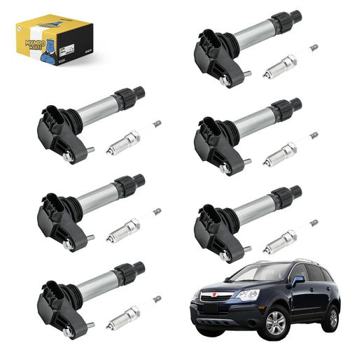 6PCS Ignition Coil UF569 & 6PCS Double Iridium Spark Plug 12622561 For Saturn Aura Outlook Vue with V6 3.6L - Electrical Parts > Other Electrical Parts > Solenoid Valve Coil from MyMROmarts