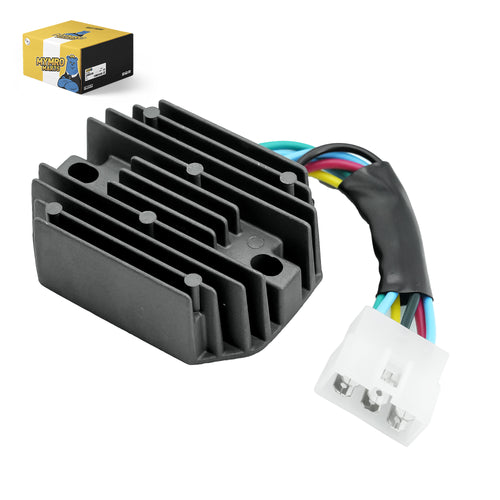 12V 6 Wire Voltage Rectifier Regulator 19267-64601 for Kubota Excavator KH35 KH36 KH41 from MyMROmarts