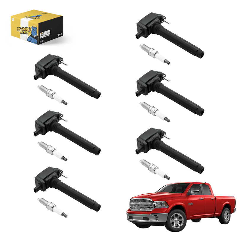 Load image into Gallery viewer, 6PCS Ignition Coil UF648 C1791 &amp; Double Iridium Spark Plug 97390 For Ram 1500 2500 3500 - Electrical Parts &gt; Other Electrical Parts &gt; Solenoid Valve Coil from MyMROmarts
