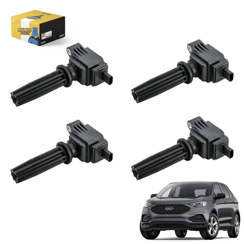 Set of 4 Ignition Coil Pack UF670 DG562 CM5Z-12029-K 4M5E-12A366-BC LR030637 Replacement for Ford Focus Escape Taurus Fusion Edge Explorer Special Service Police Sedan - Electrical Parts > Other Electrical Parts > Solenoid Valve Coil from MyMROmarts