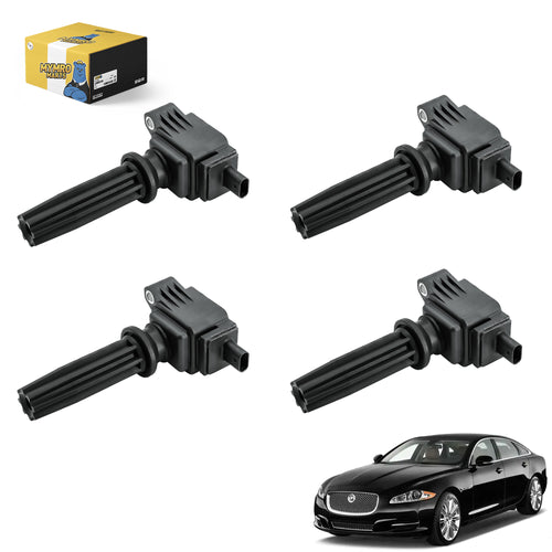 Set of 4 Ignition Coil Pack UF670 DG562 CM5Z-12029-K 4M5E-12A366-BC LR030637 Replacement for Jaguar Sedan 2017 XE 2013–2015 XF - Electrical Parts > Other Electrical Parts > Solenoid Valve Coil from MyMROmarts