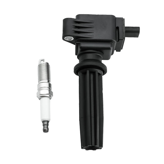 4PCS Ignition Coil UF670 DG546 5C1873 & 4PCS Double Iridium Spark Plug LTR6BHX for Ford Focus Edge Escape Explorer Fusion Mustang Taurus EcoSport/Jaguar F-Pace XE XF/Lincoln MKC MKT MKZ/Land Rover LR2 - Electrical Parts > Other Electrical Parts > Solenoid Valve Coil from MyMROmarts