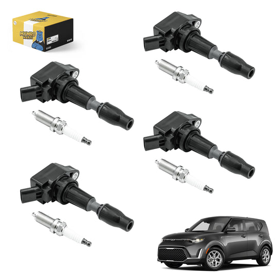 Set of 4pcs Ignition Coil Iridium Spark Plugs UF764 93175 For Kia Optima Rondo Sorento Sportage Stinger with 2.0L 2.4L - Electrical Parts > Other Electrical Parts > Solenoid Valve Coil from MyMROmarts