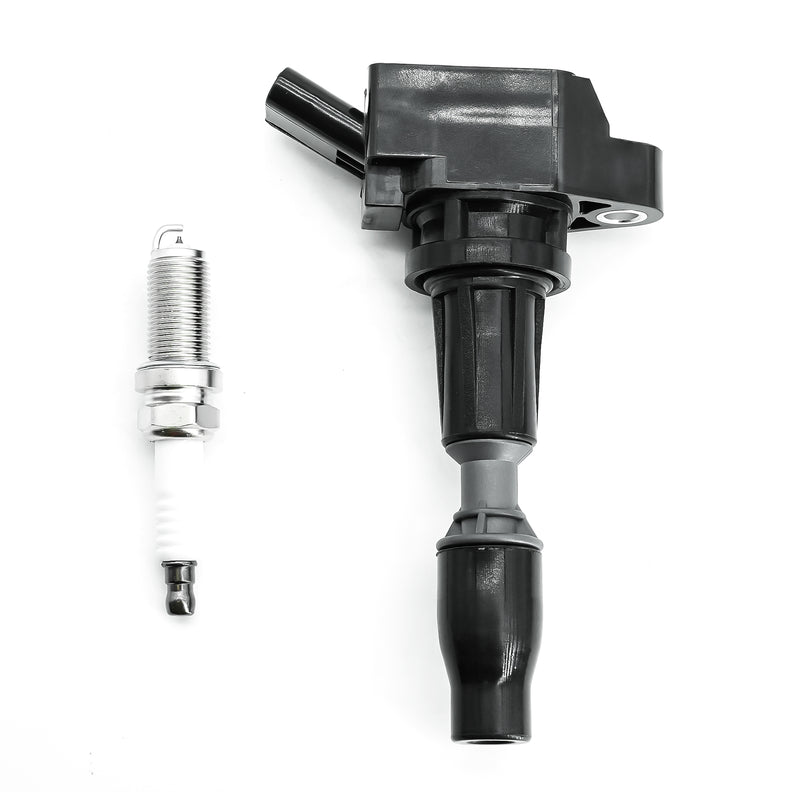 Load image into Gallery viewer, Set of 4pcs Ignition Coil Iridium Spark Plugs UF764 93175 For 2015 2016 2017 2018 2019 Hyundai Sonata Santa Fe Tucson Genesis Kia Optima Sorento Sportage Stinger 2.0L 2.4L - Electrical Parts &gt; Other Electrical Parts &gt; Solenoid Valve Coil from MyMROmarts
