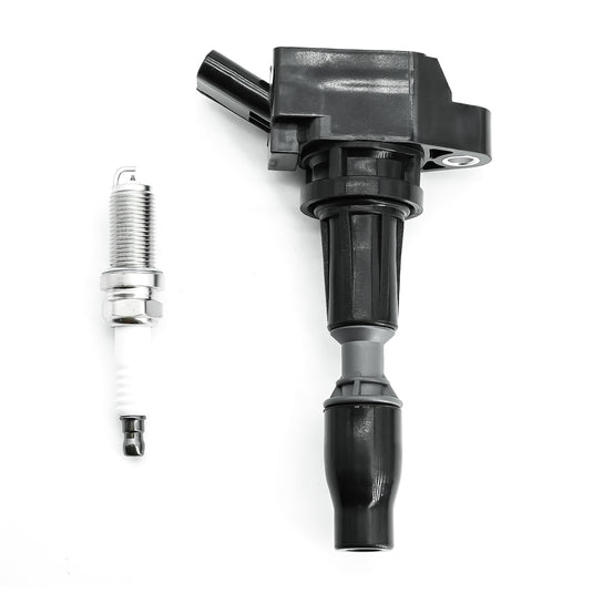 Set of 4pcs Ignition Coil Iridium Spark Plugs UF764 93175 For 2015 2016 2017 2018 2019 Hyundai Sonata Santa Fe Tucson Genesis Kia Optima Sorento Sportage Stinger 2.0L 2.4L - Electrical Parts > Other Electrical Parts > Solenoid Valve Coil from MyMROmarts