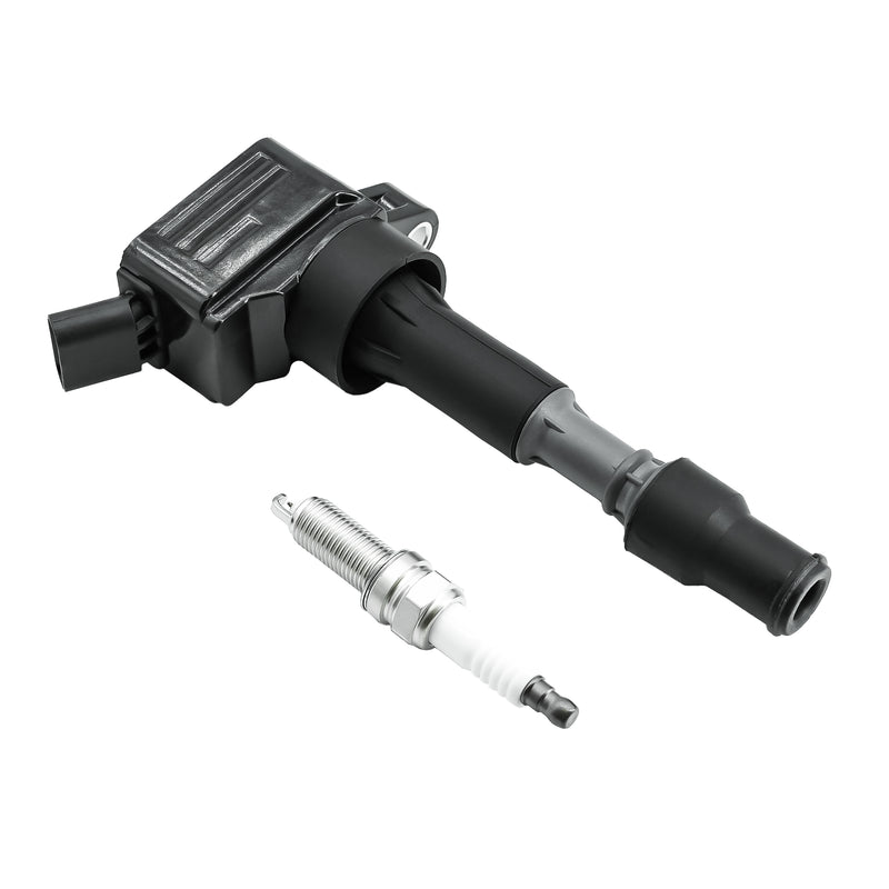 Cargue la imagen en el visor de la galería, 4 ignition coils UF816 with 4 iridium Spark Plugs for Hyundai Veloster Elantra Sonata Hybrid Kona with 2.0L L4 - Electrical Parts &gt; Other Electrical Parts &gt; Solenoid Valve Coil from MyMROmarts
