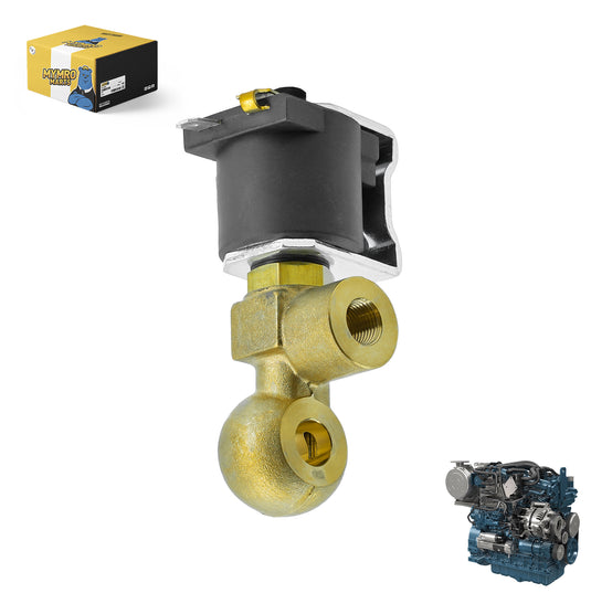 12V Fuel Stop Solenoid 3587119 for Kubota Engine Lombardini Microcar D722 D902 Z482 from MyMROmarts