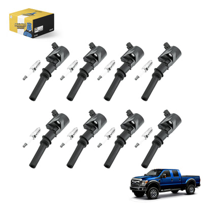 Set of 8 Ignition Coil Pack Iridium Spark Plug Pack DG508 For Ford Crown Victoria E-150 E-250 E-350 E-450 E-550 - Electrical Parts > Other Electrical Parts > Solenoid Valve Coil from MyMROmarts