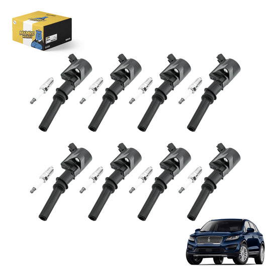 Set of 8 Ignition Coil Pack Iridium Spark Plug Pack DG508 For Lincoln SUV Navigator Sedan Town Car with V8 4.6L/5.4L - Electrical Parts > Other Electrical Parts > Solenoid Valve Coil from MyMROmarts