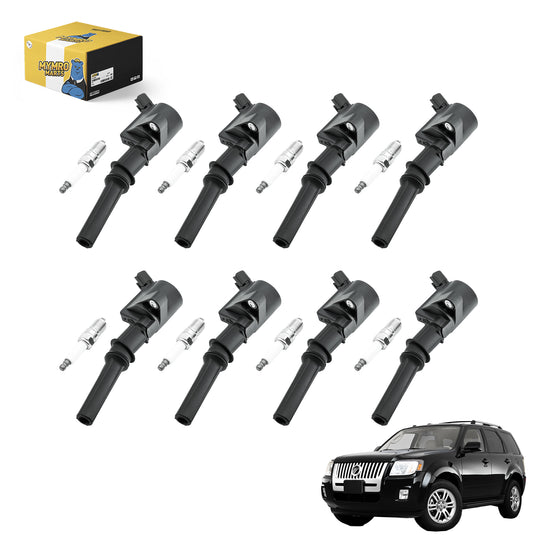 Set of 8 Ignition Coil Pack Iridium Spark Plug Pack DG508 For Mercury Sedan Grand Marquis SUV Mountaineer with Engine V8 4.6L - Electrical Parts > Other Electrical Parts > Solenoid Valve Coil from MyMROmarts