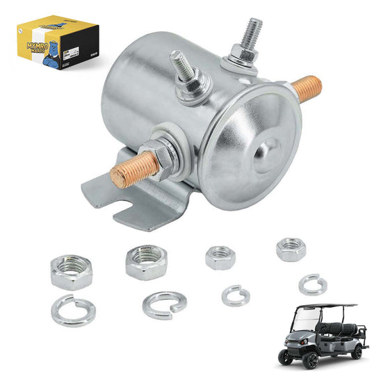 12V 4 Terminals Solenoid 16542-G1 16542G1 For Gas E-Z-GO Marathon from MyMROmarts