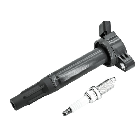 6PCS Ignition Coil Pack UF487 90919-02251 90919-A2002 & Double Iridium Spark Plug Fit for Scion 2011–2015 Coupe tC with Engine 2.5L - Electrical Parts > Other Electrical Parts > Solenoid Valve Coil from MyMROmarts