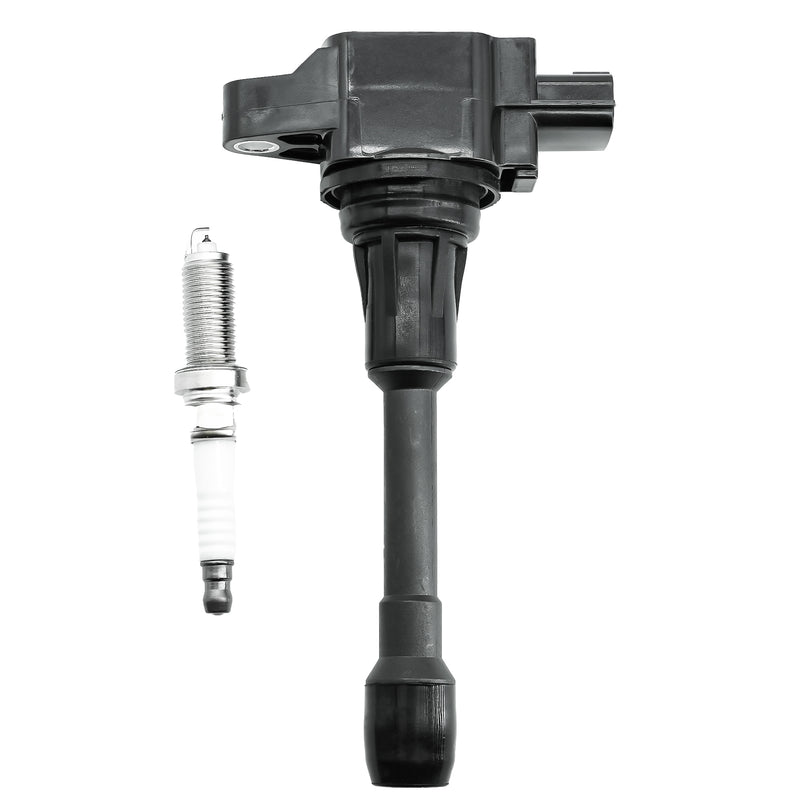 Load image into Gallery viewer, Set of 4 Ignition Coil Pack UF549 22448ED000 and Iridium Spark Plugs 9029 Fit For Nissan Sentra,Altima,Versa,Rogue,Cube,Urvan,NV200,Pathfinder 2007-2015&amp;INFINITI QX60 2014 2015 1.6L 1.8L 2.0L 2.5L L4 - Electrical Parts &gt; Other Electrical Parts &gt; Solenoid Valve Coil from MyMROmarts
