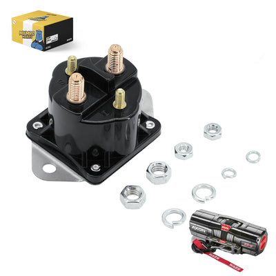 12 Volt Solenoid Relay 28396 15-487 for Warn Winch Heavy Duty M6000 M8000 M8000S XD9000 XD9000i 8000 10000 12000 - Electrical Parts > Electronic Control System > Relays from MyMROmarts