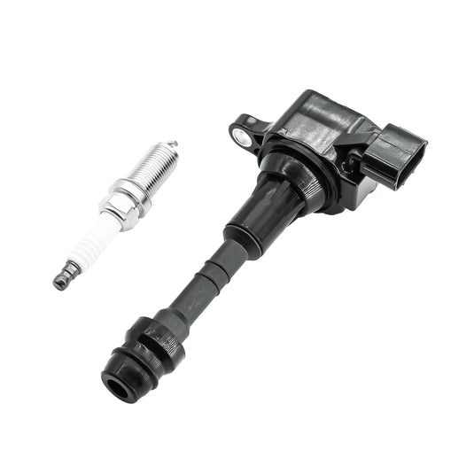 6PCS Ignition Coil UF349 C1406 & Double Iridium Spark Plug 224018H515 For Nissan Altima Maxima Murano Frontier Quest XTERRA Pathfinder NV1500 NV2500 NV3500/Infiniti l35 QX4/Suzuki Equator V6 - Electrical Parts > Other Electrical Parts > Solenoid Valve Coil from MyMROmarts