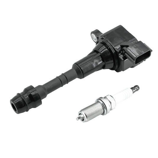 6PCS Ignition Coil UF349 C1406 & Double Iridium Spark Plug 224018H515 For Nissan Altima Maxima Murano Frontier Quest XTERRA Pathfinder NV1500 NV2500 NV3500/Infiniti l35 QX4/Suzuki Equator V6 - Electrical Parts > Other Electrical Parts > Solenoid Valve Coil from MyMROmarts