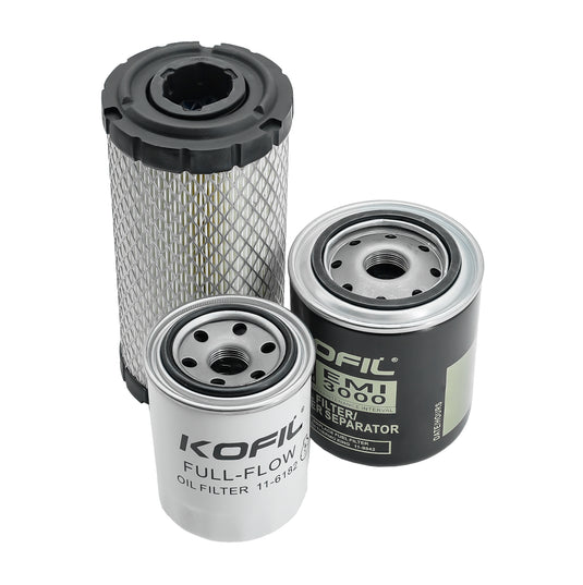 3 filters 1 Set Maintenance Kit 11-6182 11-9342 11-9059 for Thermo King Tripac APU or Evolution from MyMROmarts