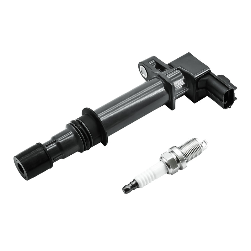 Cargue la imagen en el visor de la galería, Set of 6 lgnition Coil Pack UF270 and lridium Spark Plug Compatible with Dodge Jeep Mitsubishi Liberty Grand Cherokee Raider Commander Nitro Durango Dakota 3.7L V6 - Electrical Parts &gt; Other Electrical Parts &gt; Solenoid Valve Coil from MyMROmarts
