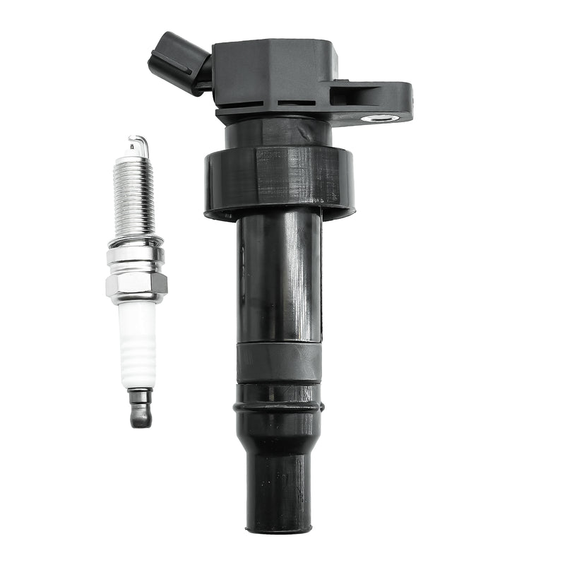 Load image into Gallery viewer, 4PCS Ignition Coil UF652 273012B100 C1803 GN10634 5C1860 &amp; Double Iridium Spark Plug 93815 for 2012-2020 HYUNDAI Accent,2012-2017 HYUNDAI Veloster - Electrical Parts &gt; Other Electrical Parts &gt; Solenoid Valve Coil from MyMROmarts
