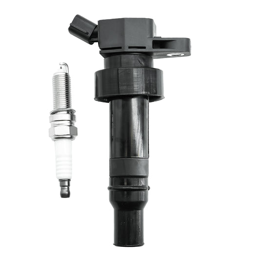 4PCS Ignition Coil UF652 273012B100 C1803 GN10634 5C1860 & Double Iridium Spark Plug 93815 for 2012-2020 HYUNDAI Accent,2012-2017 HYUNDAI Veloster - Electrical Parts > Other Electrical Parts > Solenoid Valve Coil from MyMROmarts