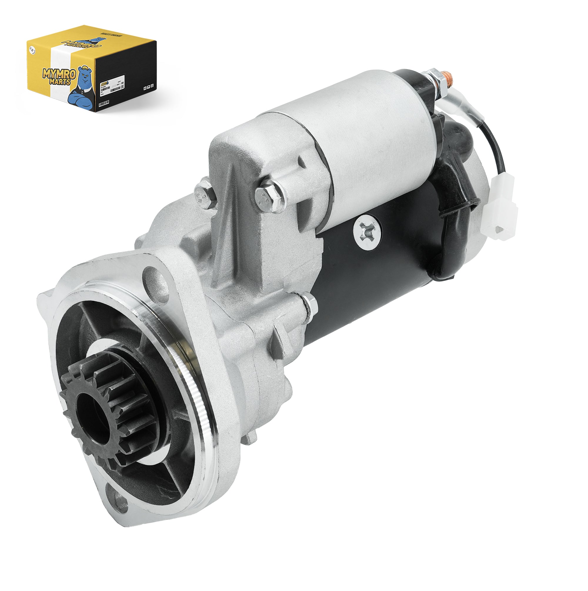 Starter Motor 129136-77011 129400-77012 8971287470 For Airman Case Gehl Hitachi John Deere Komatsu Mustang New Holland w/ Yanmar 3TN82 3TNV88 4NT82 4TNV88 / Komatsu 3D78 3D84 3D88 4D84 4D88 / Isuzu 4LB1 4LC1 4LE1 4LE2 Diesel Enignes