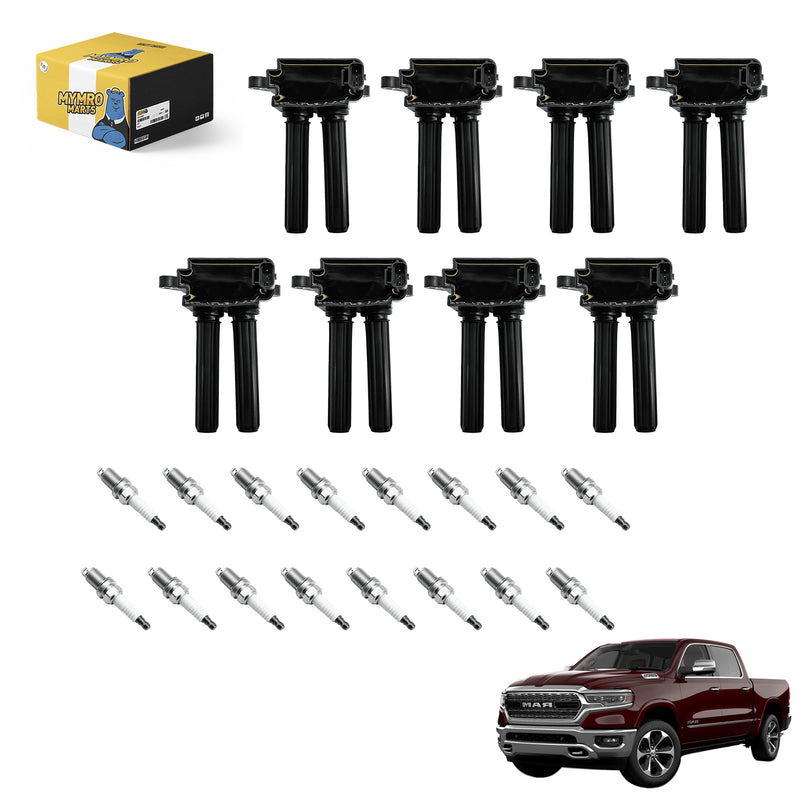 Load image into Gallery viewer, 8PCS UF504 Ignition Coil Pack 16PCS Iridium Spark Plug for 92145 Compatible with Dodge Truck Ram 1500 Ram 2500 Ram 3500 - Electrical Parts &gt; Other Electrical Parts &gt; Solenoid Valve Coil from MyMROmarts
